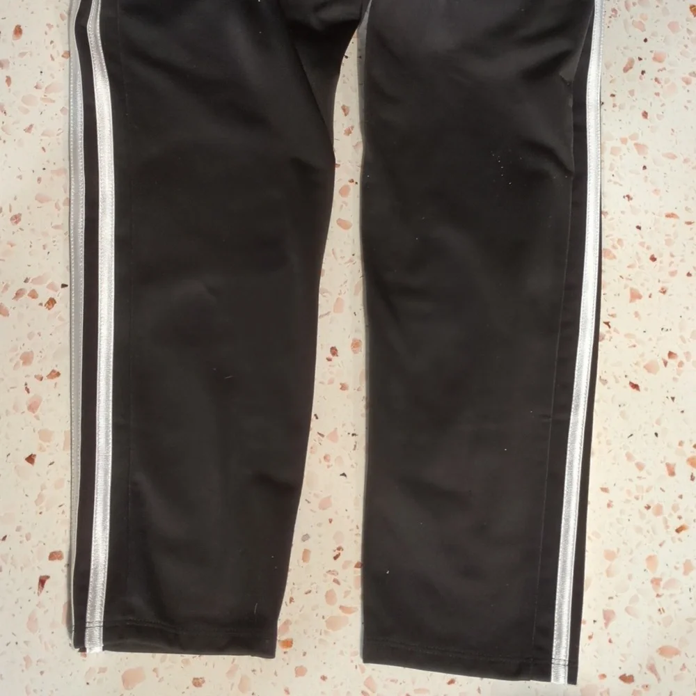 Adidas | Black Active Pants Elastic Waist Pockets | M (10/12)